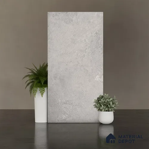 Punch Wall & Floor Tile TL 09943 B 4 ft x 2 ft Grey Vitrified Matte Finish Tile - 9 mm | Ideal for Living Room, Bedroom, Bathroom, Kitchen