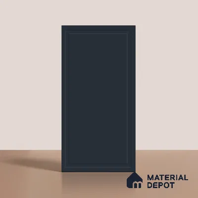 Plain Wall Tile TL 09972 D 4 ft x 2 ft Navy Blue Vitrified Matte Finish Tile - 9 mm | Ideal for Living Room,Bedroom,Bathroom,Kitchen