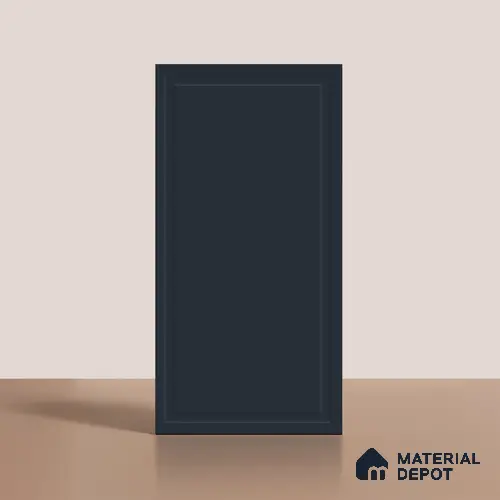 Plain Wall Tile TL 09972 D 4 ft x 2 ft Navy Blue Vitrified Matte Finish Tile - 9 mm | Ideal for Living Room,Bedroom,Bathroom,Kitchen