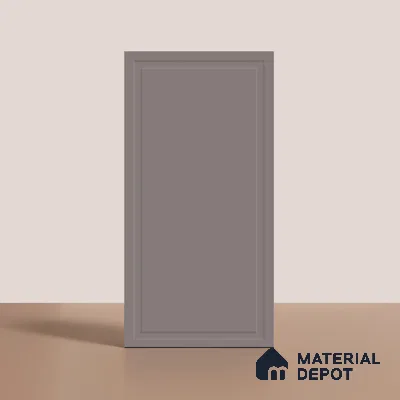 Plain Wall Tile TL 09972 G 4 ft x 2 ft Grey Vitrified Matte Finish Tile - 9 mm | Ideal for Living Room,Bedroom,Bathroom,Kitchen