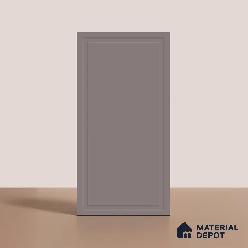 Plain Wall Tile TL 09972 G 4 ft x 2 ft Grey Vitrified Matte Finish Tile - 9 mm | Ideal for Living Room,Bedroom,Bathroom,Kitchen