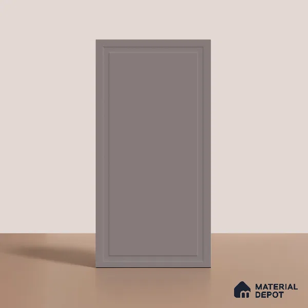 Plain Wall Tile TL 09972 G 4 ft x 2 ft Grey Vitrified Matte Finish Tile - 9 mm | Ideal for Living Room,Bedroom,Bathroom,Kitchen