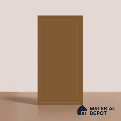 Plain Wall Tile TL 09972 H 4 ft x 2 ft Brown Vitrified Matte Finish Tile - 9 mm | Ideal for Living Room,Bedroom,Bathroom,Kitchen