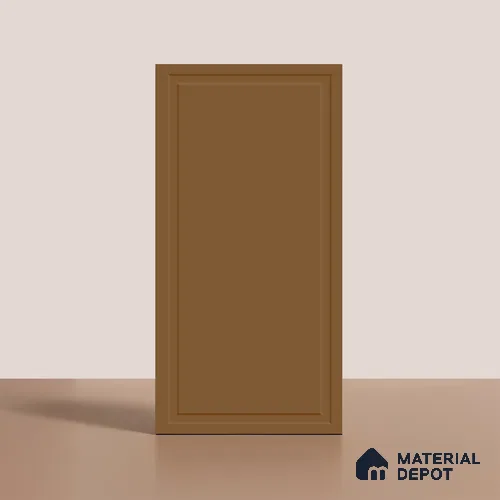 Plain Wall Tile TL 09972 H 4 ft x 2 ft Brown Vitrified Matte Finish Tile - 9 mm | Ideal for Living Room,Bedroom,Bathroom,Kitchen