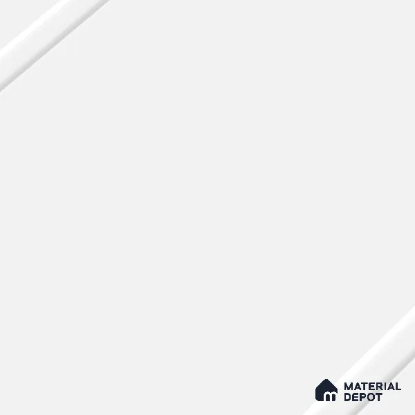 Plain Wall Tile TL 09972 I 4 ft x 2 ft White Vitrified Matte Finish Tile - 9 mm | Ideal for Living Room,Bedroom,Bathroom,Kitchen