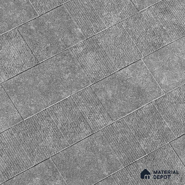 Stone Wall & Floor Tile TL 07613 D Kadappa Black 4 ft x 2 ft GVT Vitrified Matte Finish - 9 mm | 2 Random Design  Suitable For Living Room, Bedroom, Bathroom