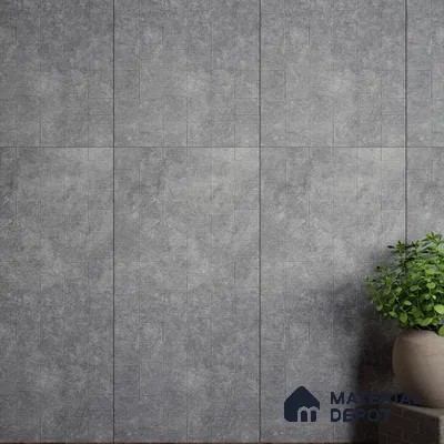 Stone Wall & Floor Tile TL 07613 D Kadappa Black 4 ft x 2 ft GVT Vitrified Matte Finish - 9 mm | 2 Random Design  Suitable For Living Room, Bedroom, Bathroom