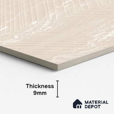 Punch Wall & Floor Tile TL 09954 4 ft x 2 ft Beige Vitrified Matte Finish Tile - 9 mm | Ideal for Living Room,Bedroom,Bathroom,Kitchen