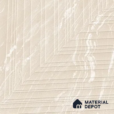 Punch Wall & Floor Tile TL 09954 4 ft x 2 ft Beige Vitrified Matte Finish Tile - 9 mm | Ideal for Living Room,Bedroom,Bathroom,Kitchen