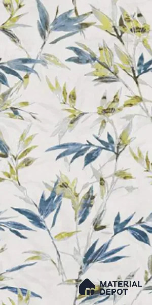 Floral Wall Tile TL 09919 White 4 ft x 2 ft Vitrified Matte Finish Tile - 9 mm | Suitable for Bathroom, Accent/Feature Wall, Kitchen