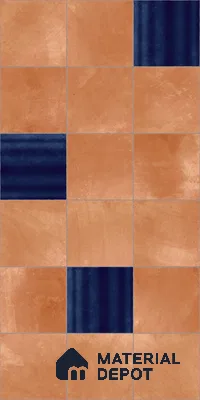 Stone Wall & Floor Tile TL 07474 C Faenza Carmel 4 ft x 2 ft Brown Vitrified Matte Finish Tile - 9 mm | Ideal for Living Room, Bathroom, Kitchen