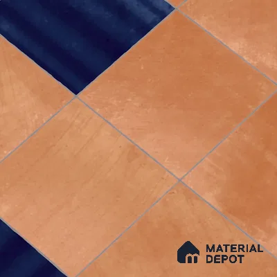 Stone Wall & Floor Tile TL 07474 C Faenza Carmel 4 ft x 2 ft Brown Vitrified Matte Finish Tile - 9 mm | Ideal for Living Room, Bathroom, Kitchen