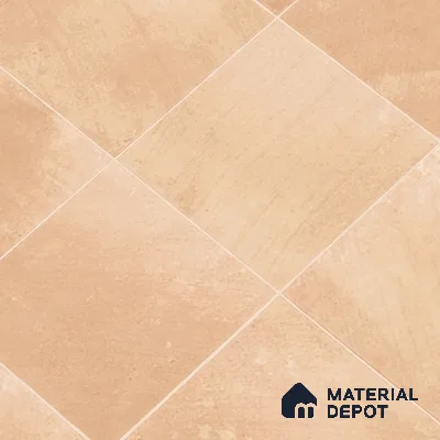 Cement Wall & Floor Tile TL 07474 D Faenza Pergamon Base 4 ft x 2 ft Pergamon Beige Vitrified Matte Finish Plain Tile - 9 mm | Ideal for Living Room, Bathroom, Kitchen