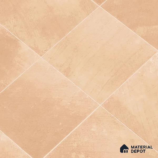 Cement Wall & Floor Tile TL 07474 D Faenza Pergamon Base 4 ft x 2 ft Pergamon Beige Vitrified Matte Finish Plain Tile - 9 mm | Ideal for Living Room, Bathroom, Kitchen