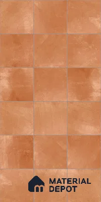 Cement Wall & Floor Tile TL 07474 E Faenza Carmel Base 4 ft x 2 ft Carmel Brown Vitrified Matte Finish Plain Tile - 9 mm | Ideal for Living Room, Bathroom, Kitchen