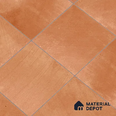Cement Wall & Floor Tile TL 07474 E Faenza Carmel Base 4 ft x 2 ft Carmel Brown Vitrified Matte Finish Plain Tile - 9 mm | Ideal for Living Room, Bathroom, Kitchen