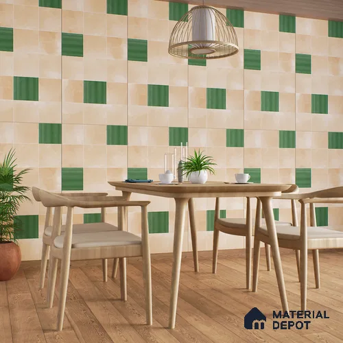 Stone Wall & Floor Tile TL 07474 Faenza Pergamon 4 ft x 2 ft Beige Vitrified Matte Finish Tile - 9 mm | Ideal for Living Room, Bathroom, Kitchen