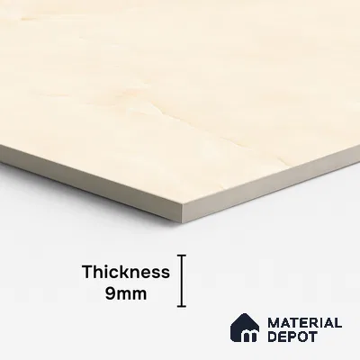 Marble Look Floor & Wall Tile TL 08096 Electro Beige 4 ft x 2 ft Vitrified Matte Finish - 9 mm (Sample)
