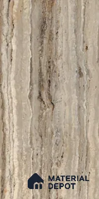 Stone Wall & Floor Tile TL 09930 4 ft x 2 ft Brown Vitrified Matte Finish Tile - 9 mm | Ideal for Living Room, Bedroom, Bathroom, Kitchen