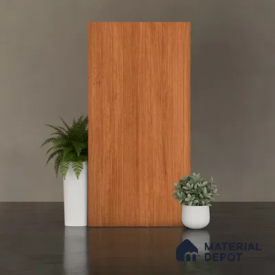 Wood Look Wall & Floor Tile TL 10146 Louver Cedar Rose 4 ft x 2 ft Vitrified Matte Finish - 9 mm