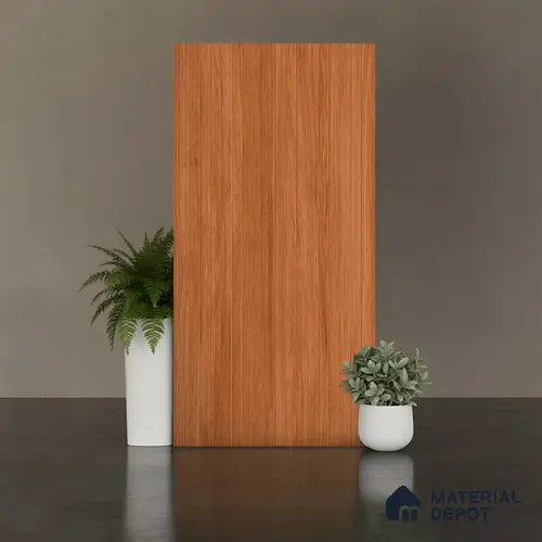 Wood Look Wall & Floor Tile TL 10146 Louver Cedar Rose 4 ft x 2 ft Vitrified Matte Finish - 9 mm