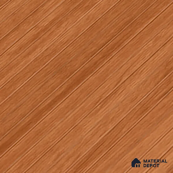 Wood Look Wall & Floor Tile TL 10146 Louver Cedar Rose 4 ft x 2 ft Vitrified Matte Finish - 9 mm