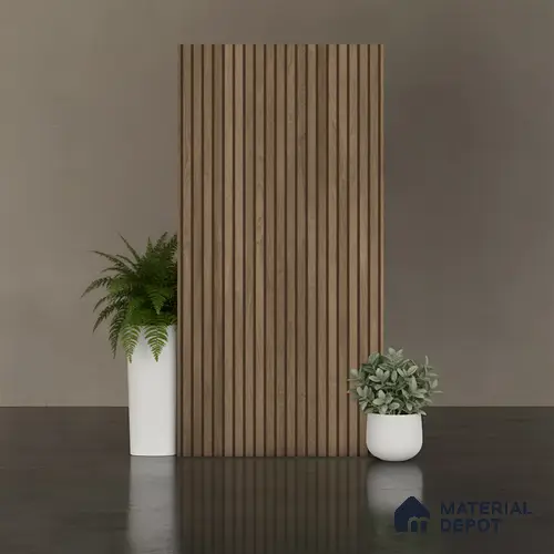 Punch Wall Tile TL 09953 4 ft x 2 ft Brown Vitrified Matte Finish Tile - 9 mm | Ideal for Living Room, Bedroom, Bathroom, Kitchen