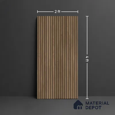 Punch Wall Tile TL 09953 4 ft x 2 ft Brown Vitrified Matte Finish Tile - 9 mm | Ideal for Living Room, Bedroom, Bathroom, Kitchen