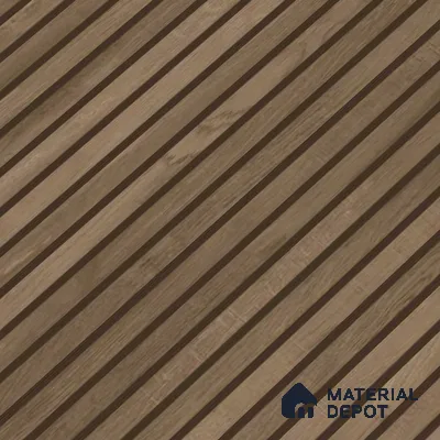 Punch Wall Tile TL 09953 4 ft x 2 ft Brown Vitrified Matte Finish Tile - 9 mm | Ideal for Living Room, Bedroom, Bathroom, Kitchen