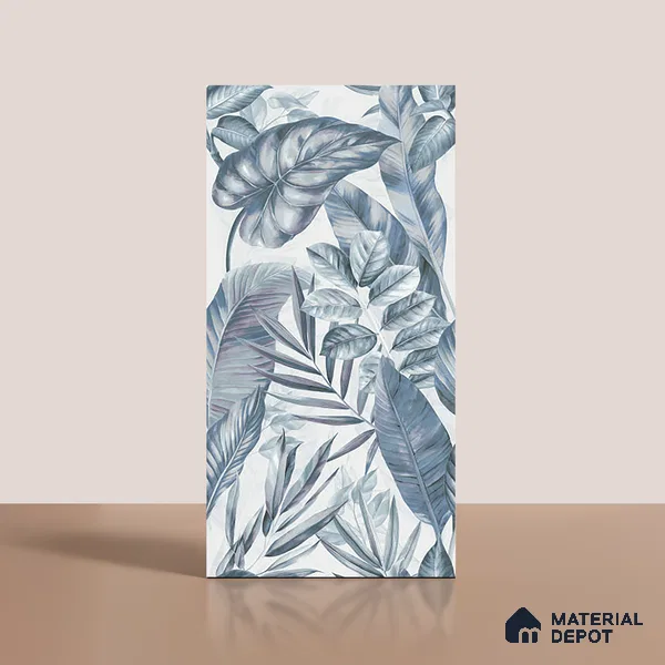 Tropical Wall Tile TL 08103 B Syria Sky Decor Endless 4 ft x 2 ft Vitrified Matte Finish - 9 mm | Random 4