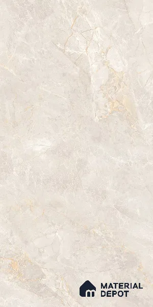Marble Floor & Wall Tile TL 09914 4 ft x 2 ft Cream Vitrified Matte Finish Tile - 9 mm | Ideal for Living Room,Bedroom,Bathroom,Kitchen