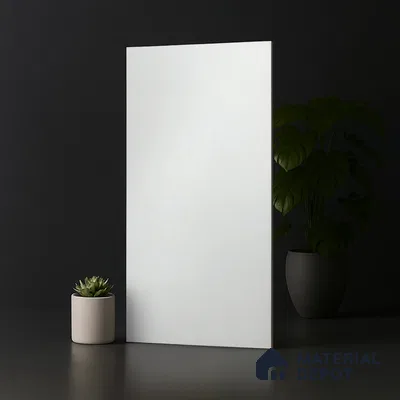 Plain Look Floor & Wall Tile TL 08104 Syria Silver 4 ft x 2 ft Vitrified Matte Finish - 9 mm | Random 8