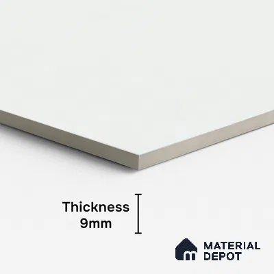 Plain Look Floor & Wall Tile TL 08104 Syria Silver 4 ft x 2 ft Vitrified Matte Finish - 9 mm | Random 8