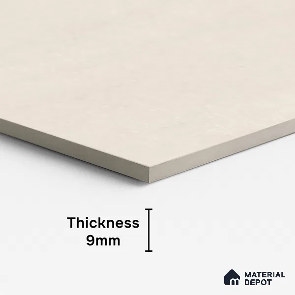 Marble Floor & Wall Tile TL 09923 B 4 ft x 2 ft Cream Vitrified Matte Finish Tile - 9 mm | Ideal for Living Room,Bedroom,Bathroom,Kitchen