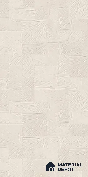 Patterned Wall Tile TL 09923 4 ft x 2 ft Cream Vitrified Matte Finish Tile - 9 mm | Ideal for Living Room,Bedroom,Bathroom,Kitchen