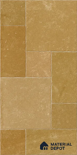 Stone Wall & Floor Tile TL 09990 C 4 ft x 2 ft Brown Vitrified Matte Finish Tile - 9 mm | Ideal for Living Room, Bedroom, Bathroom, Kitchen