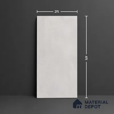 Stone Look Floor & Wall Tile TL 08127 Riviera Bianco 4 ft x 2 ft Vitrified Matte Finish - 9 mm | Random 12