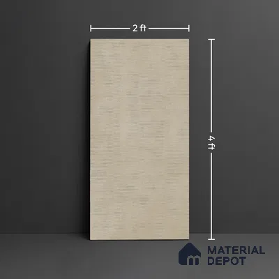 Punch Wall & Floor Tile TL 09937 4 ft x 2 ft Beige Vitrified Matte Finish Tile - 9 mm | Ideal for Living Room, Bedroom, Bathroom, Kitchen