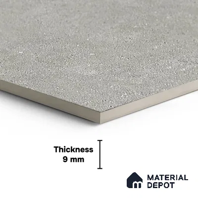 Stone Floor & Wall Tile TL 09934 B 4 ft x 2 ft Grey Vitrified Matte Finish Tile - 9 mm | Ideal for Living Room,Bedroom,Bathroom,Kitchen
