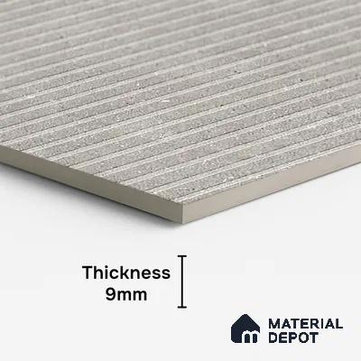 Punch Wall Tile TL 09934 4 ft x 2 ft Grey Vitrified Matte Finish Tile - 9 mm | Ideal for Living Room,Bedroom,Bathroom,Kitchen