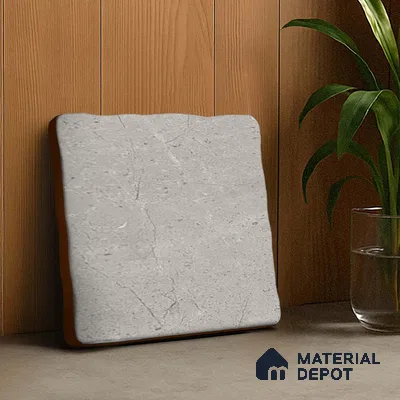 Cement Look  Tile TL 07549 B Osco Gris 7.87 inch x 7.87 inch Vitrified Matte Finish - 18 mm  | 9 Random Design | 2 mm Spacer is Mandatory (Sample)