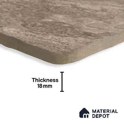 Stone Look  Tile TL 07549 C Osco Natural 7.87 inch x 7.87 inch Vitrified Matte Finish - 18 mm  | 9 Random Design | 2 mm Spacer is Mandatory (Sample)
