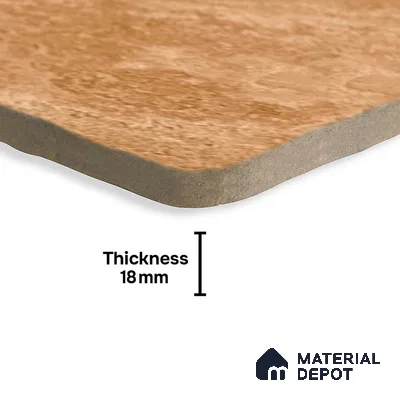 Stone Look  Tile TL 07549 D Osco Sand 7.87 inch x 7.87 inch Vitrified Matte Finish - 18 mm  | 9 Random Design | 2 mm Spacer is Mandatory (Sample)