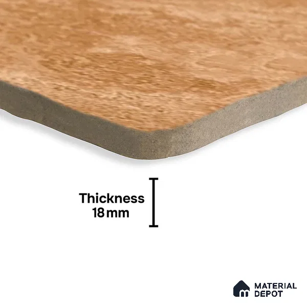 Stone Look  Tile TL 07549 D Osco Sand 7.87 inch x 7.87 inch Vitrified Matte Finish - 18 mm  | 9 Random Design | 2 mm Spacer is Mandatory (Sample)