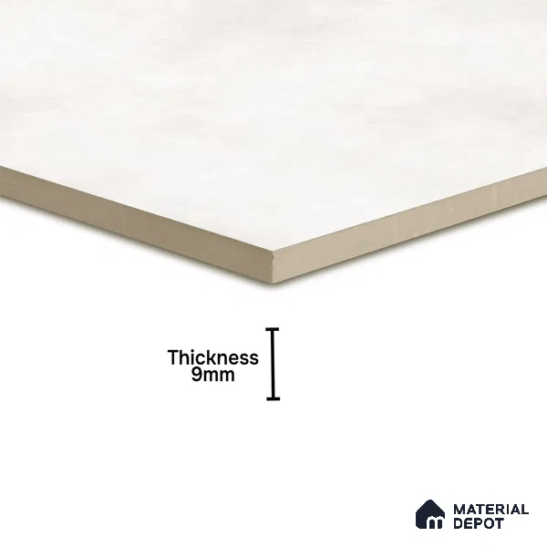 Subway Wall & Floor Tile TL 07550 B Easton Bianco 7.87 inch x 7.87 inch Vitrified Glossy Finish - 9 mm  | 6 Random Design | 2 mm Spacer is Mandatory | Please Expect a Slight Variation of Pattern