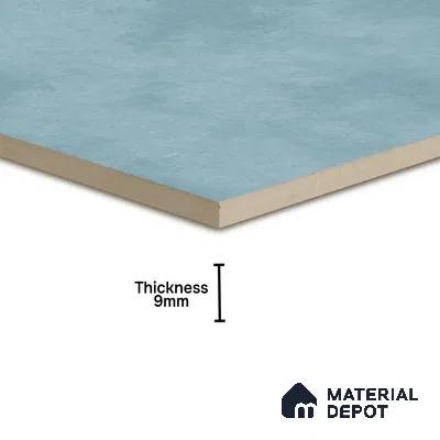Subway Wall & Floor Tile TL 07550 D Easton Blue 7.87 inch x 7.87 inch Vitrified Glossy Finish - 9 mm  | 6 Random Design | 2 mm Spacer is Mandatory | Please Expect a Slight Variation of Pattern