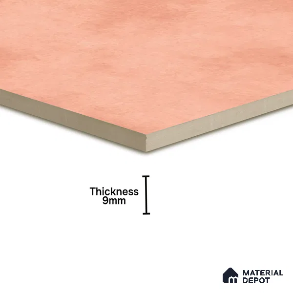 Subway Wall & Floor Tile TL 07550 L Easton Pink 7.87 inch x 7.87 inch Vitrified Glossy Finish - 9 mm  | 6 Random Design | 2 mm Spacer is Mandatory | Please Expect a Slight Variation of Pattern (Sample)