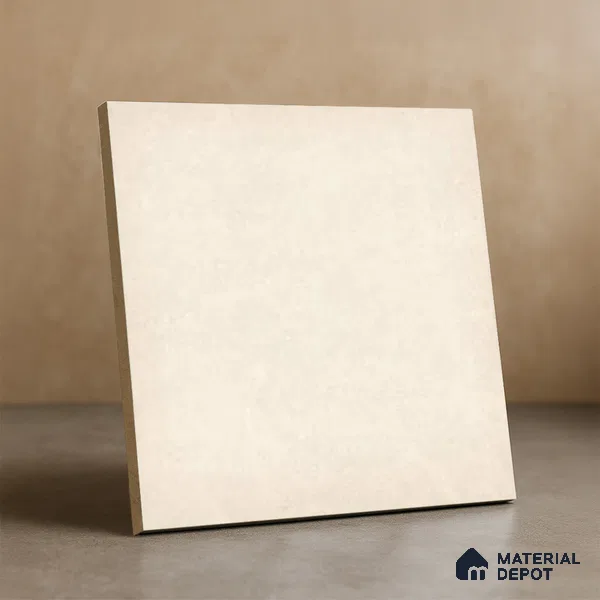 Subway Wall & Floor Tile TL 07615 B Coarse Biancо 8 inch x 8 inch Vitrified Matte Finish - 9 mm  | 2 mm Spacer is Mandatory | Please Expect a Slight Variation of Pattern (Sample)