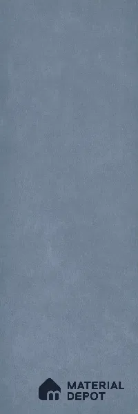 Plain Solid Look  Tile TL 07615 C Hooк Blue 9 inch x 3 inch Vitrified Matte Finish - 9 mm  | 2 mm Spacer is Mandatory (Sample)