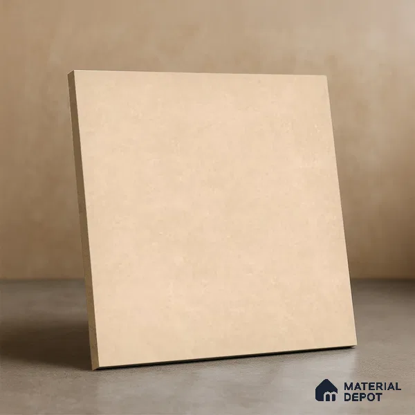 Subway Wall & Floor Tile TL 07615 H Coarse Creamа 8 inch x 8 inch Vitrified Matte Finish - 9 mm  | 2 mm Spacer is Mandatory | Please Expect a Slight Variation of Pattern (Sample)